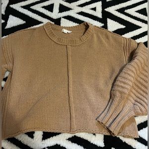 Brown Knit Sweater